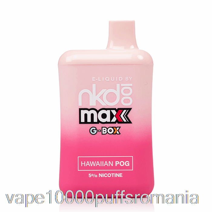 Vape Romania Gbox X Naked 100 5500 De Unică Folosință Hawaiian Pog